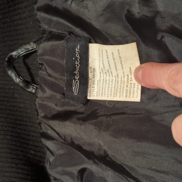 Pleather jacket - Picture 3 of 4